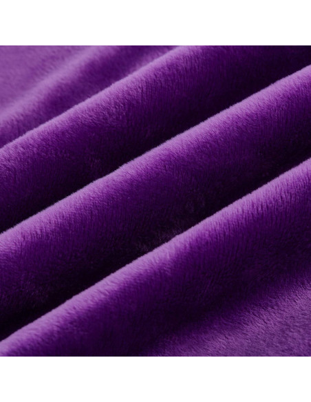 Funda de Edredón RelaxBlanket 101.6x152.4cm Minky Dot Púrpura