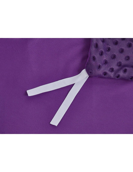 Funda de Edredón RelaxBlanket 101.6x152.4cm Minky Dot Púrpura