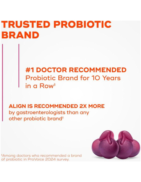 Gominolas Align Probiotico + Prebiotico con Arandano 50 Unidades