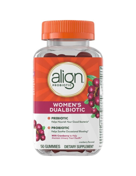 Gominolas Align Probiotico + Prebiotico con Arandano 50 Unidades