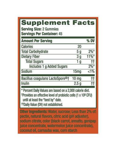 Gominolas Prebióticas y Probióticas Align 90 Unidades