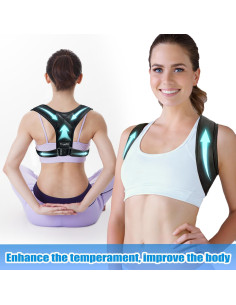 Corrector de Postura Truefit Ajustable para Hombres y Mujeres 2