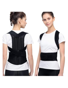 Corrector de Postura WNHTFAC Faja Lumbar Ajustable S