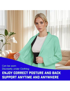 Corrector de Postura Italves Ajustable para Espalda y Hombros 2