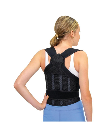 Corrector de Postura PosturePals - Faja Ajustable Ergonómica Grande
