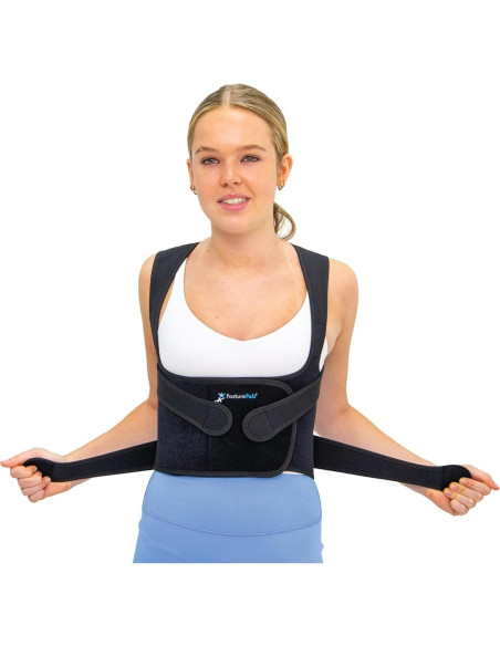 Corrector de Postura PosturePals - Faja Ajustable Ergonómica Grande