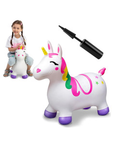 Caballo Unicornio Saltarín JOYIN Inflable 1.67 kg 61x61x51 cm