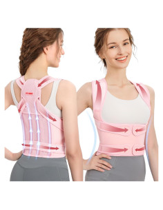 Corrector de Postura Fit Geno para Mujeres - Soporte Espalda Ajustable