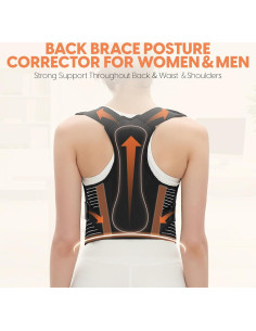 Corrector de Postura Rismooth Ajustable para Espalda XL 2