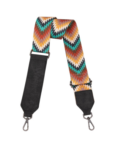 Correa de bolso ajustable Wrangler estilo azteca ancha