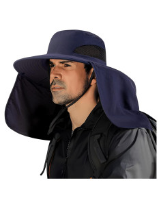 Sombrero de Pesca DOCVIT Impermeable UV UPF50+ con Solapa