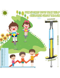 Palo de Pogo de Espuma Leitee - 2 Pcs, 28x99 cm, 36-72 kg 2