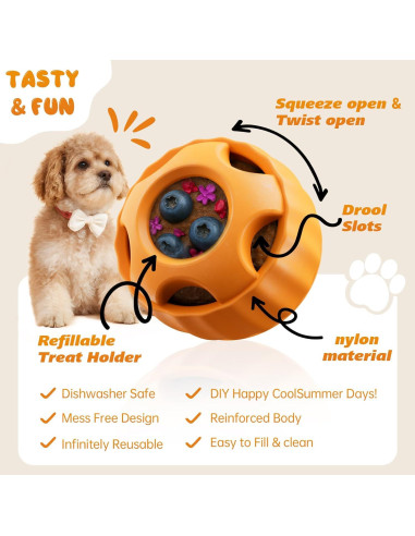 Juguete Interactivo para Perros Havit - Golosinas Congeladas 7.1cm