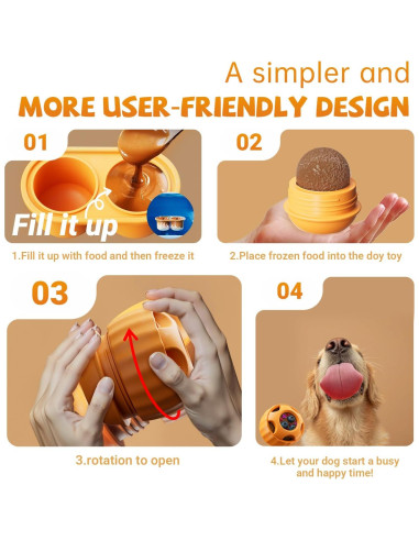 Juguete Interactivo para Perros Havit - Golosinas Congeladas 7.1cm