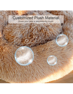 Cama Ortopédica para Perro DogBaby 91x91 cm Piel Sintética 2