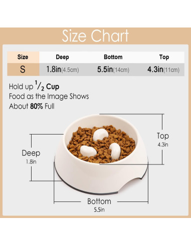 Cuenco Antideslizante de Alimentación Lenta SUPERDESIGN 14cm Rosa