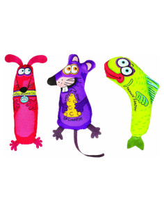 Juguete para Gato Doskocil 2-Pack con Hierba Gatera