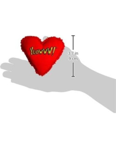 Juguete para Gato Yeowww Heart Attack 10.16 cm Catnip