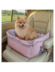Asiento de Coche para Perros Homcosan Rosa 74.9x63.5 cm