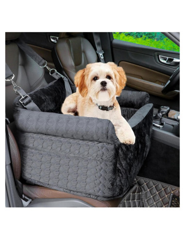 Asiento Elevador para Perros Medianos Huazhu1 Negro 50.8x45.7x35.6cm