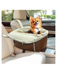 Asiento Elevador para Perros Pequeños LELEFIDO Marrón 5kg