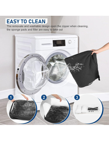 Asiento de Coche para Perros Bnonya Mediano 88.9x48.3cm Antideslizante