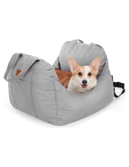 Asiento de Coche para Perros PET AWESOME Gris Claro 50.8x50.8cm