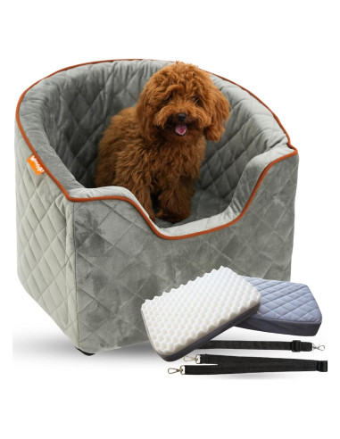 Asiento Elevador para Perros WOOFNGO Gris - Hasta 13.6 kg