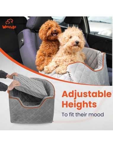 Asiento Elevador para Perros WOOFNGO Gris - Hasta 13.6 kg