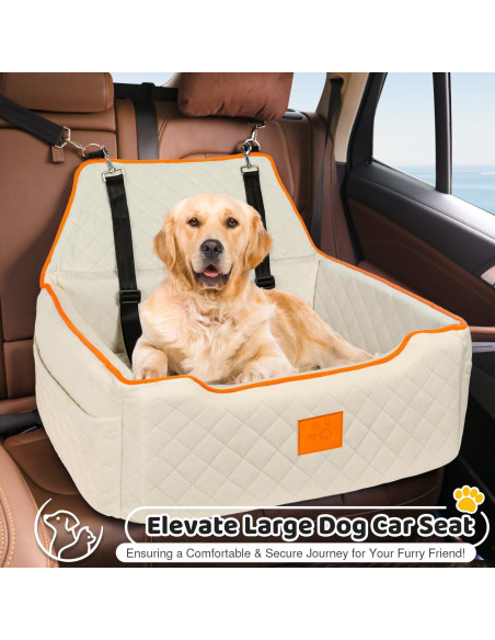 Asiento Elevador para Perros XIEEAOZEE Beige 72.4x52.1cm