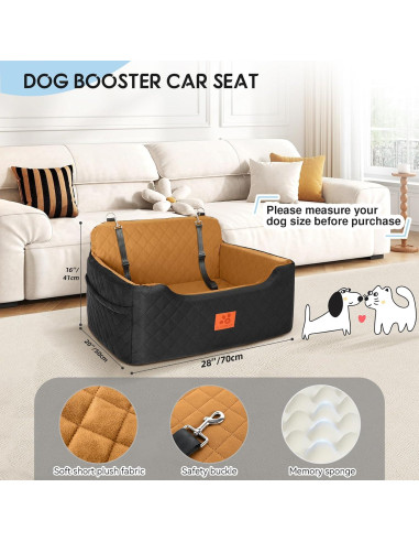 Asiento Elevador para Perros GL GLENSLAVE 71x51x41cm Negro/Marrón