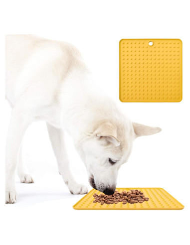 Alfombrilla de Lamer Lenta TANDD para Perros y Gatos 19.56cm