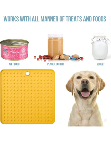 Alfombrilla de Lamer Lenta TANDD para Perros y Gatos 19.56cm