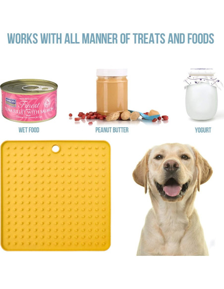 Alfombrilla de Lamer Lenta TANDD para Perros y Gatos 19.56cm