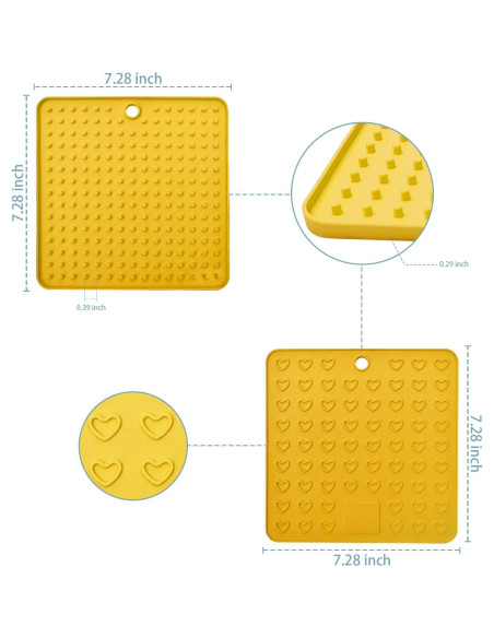 Alfombrilla de Lamer Lenta TANDD para Perros y Gatos 19.56cm