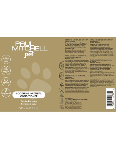 Acondicionador Calmante de Avena Paul Mitchell 500 ml