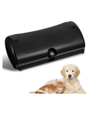 Cepillo Deshedding Wanmu para Perros y Gatos - Acero Inoxidable