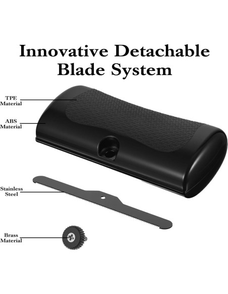 Cepillo Deshedding Wanmu para Perros y Gatos - Acero Inoxidable