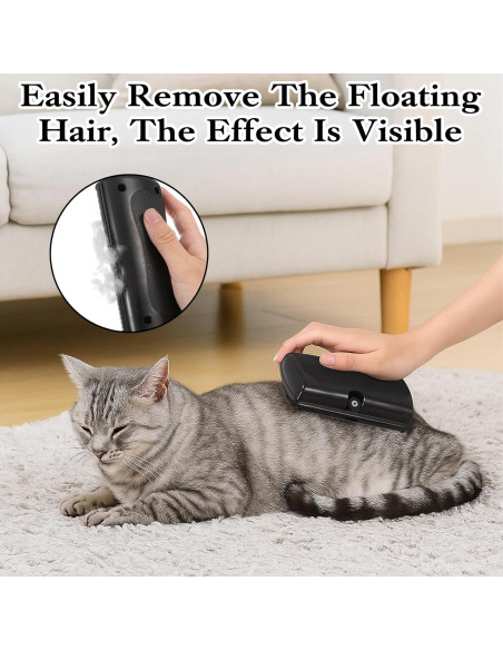 Cepillo Deshedding Wanmu para Perros y Gatos - Acero Inoxidable