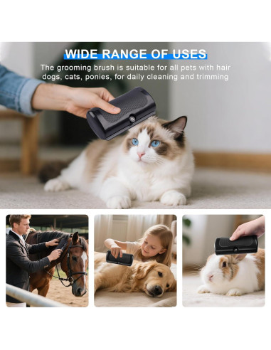 Cepillo Deshedding Groompro para Perros y Gatos 16.8cm