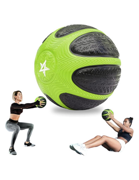 Balón Medicinal Yes4All 6 kg con Agarre Antideslizante