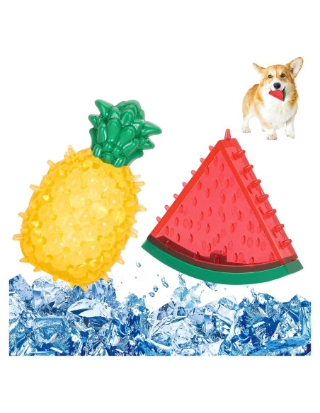 Juguete de Masticación Congelable Pawaboo Sandía y Piña