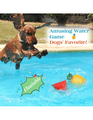 Juguete de Masticación Congelable Pawaboo Sandía y Piña