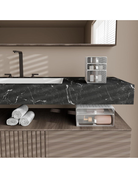 Juego de Organizadores de Escritorio Yashong 5 Cajones Apilables