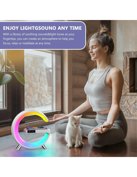 Lámpara de Carga Inalámbrica Blingbin LED Regulable 10W