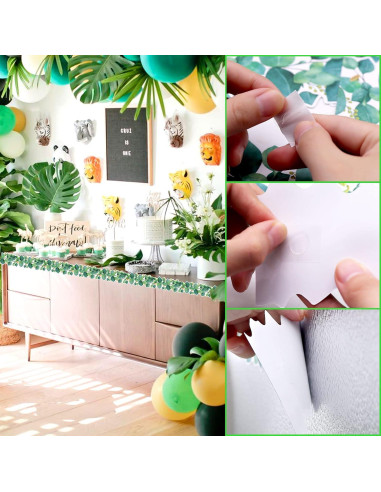 Tablero de Corcho Omlisca 21.6m Eucalipto Verde Decoración