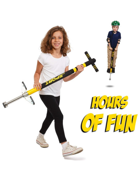 Pogo Stick Nuevo Bounce para Niños 18-36 Kg - Diversión Saludable