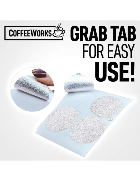 Tapas de Sellado de Aluminio Reutilizables MCBEANS 120 Unidades