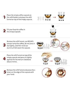 Kit de Compresor y Soporte RECAPS para Cápsulas Vertuoline 2