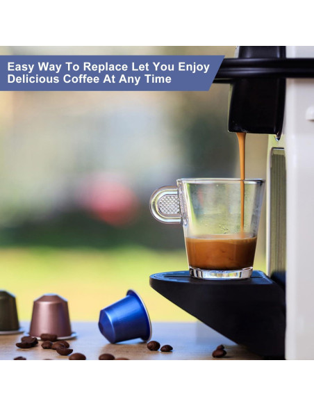 200 Tapas de Aluminio 37mm CUALFEC para Cápsulas Nespresso